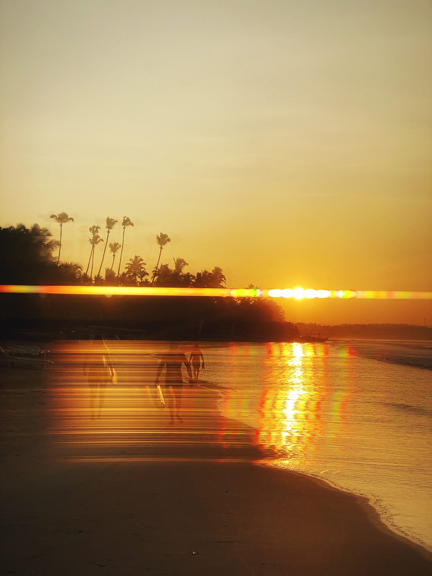 Spectral tropical sunset