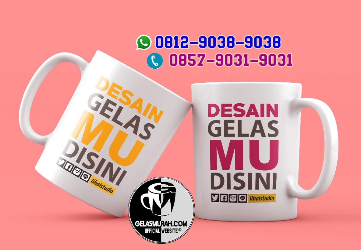 Mug Sablon Medium