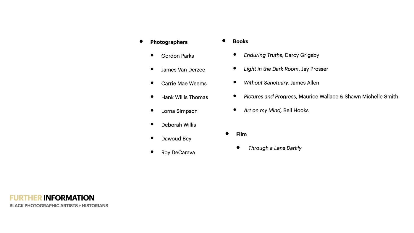 Photographs from the Black Archives