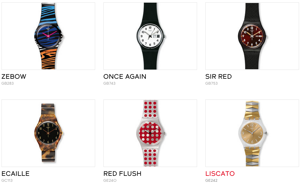 swatch ecaille