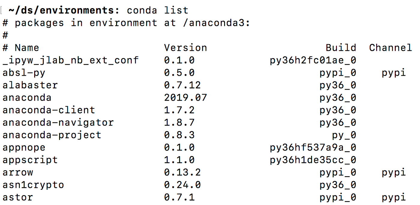 How to Build a Conda Environment Through a yaml File | by Emiliano Henry |  Medium