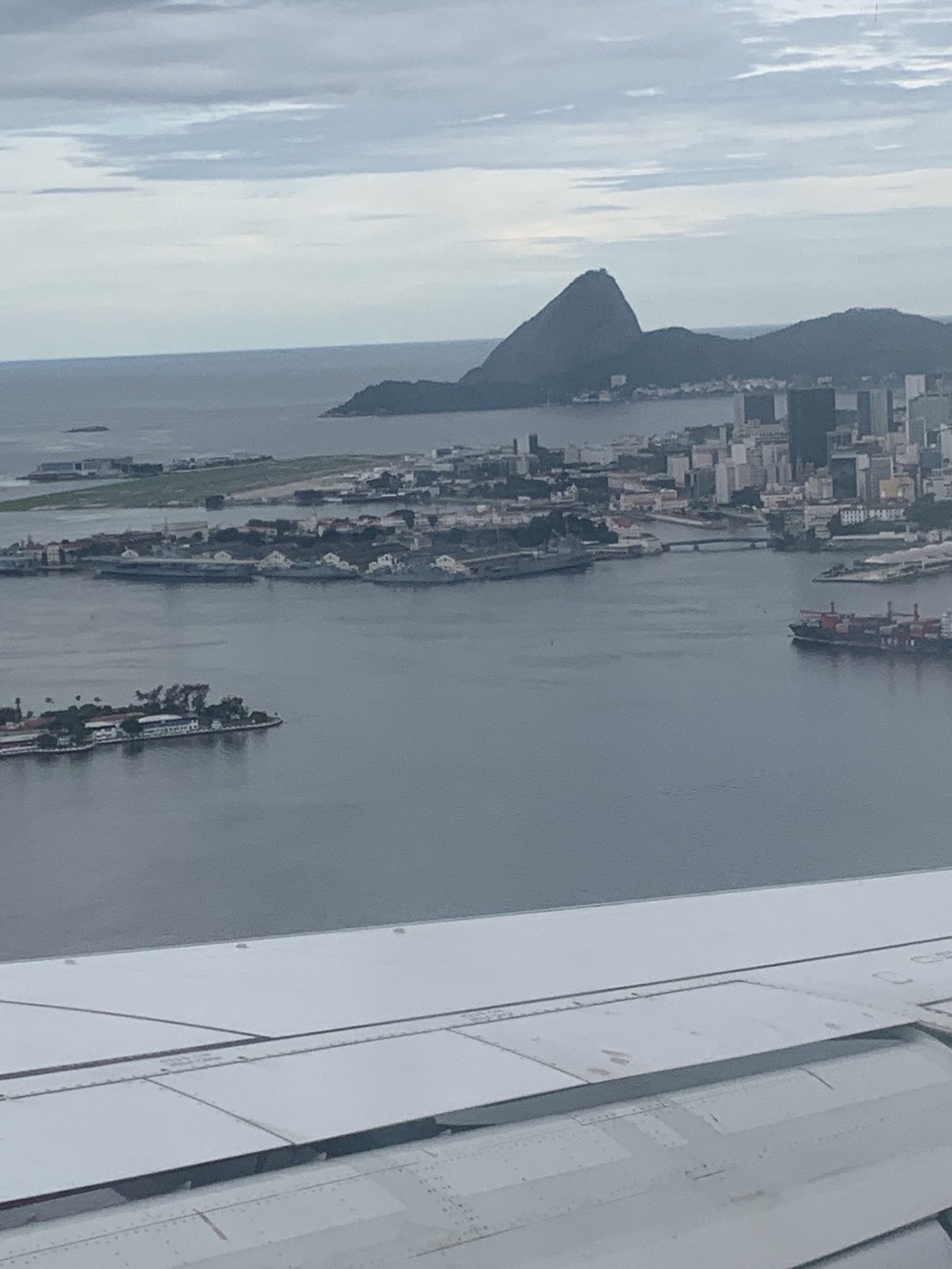 I took this photo when I was leaving #RiodeJaneiro to go to #Recife.