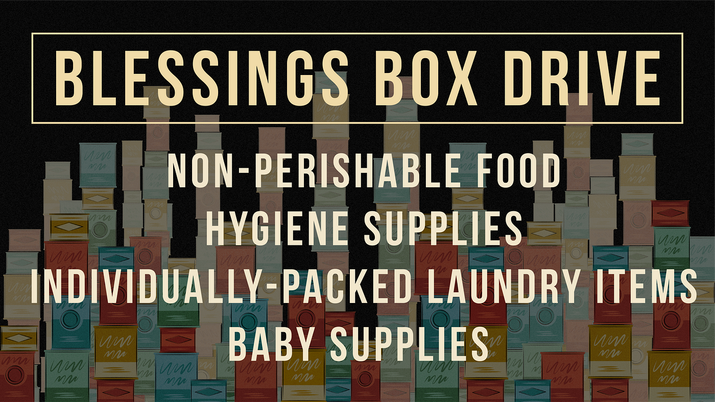Blessings Box Drive We Have A Blessings Box Outside Our By Emily Daze Bridge Church Announcements Medium