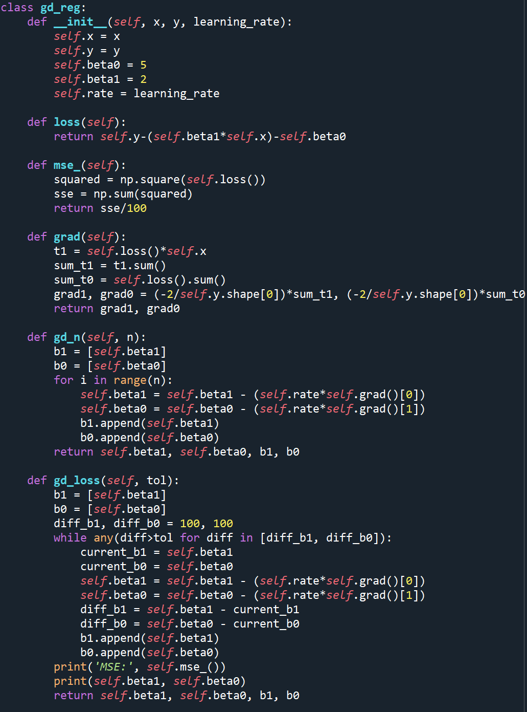 Linear Regression With Ordinary Least Squared Method and Gradient ...