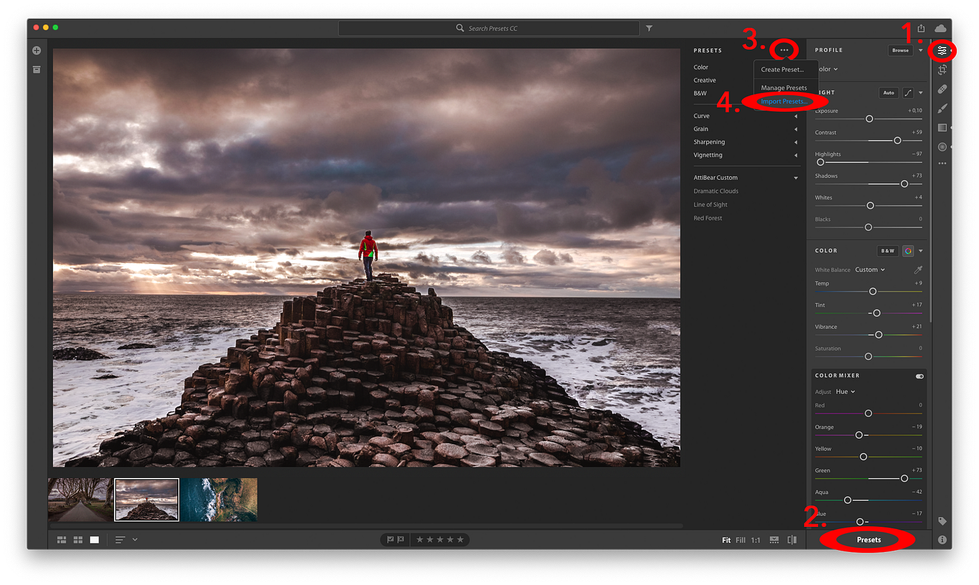 Using your Lightroom Classic Presets as Lightroom CC Presets by Atti