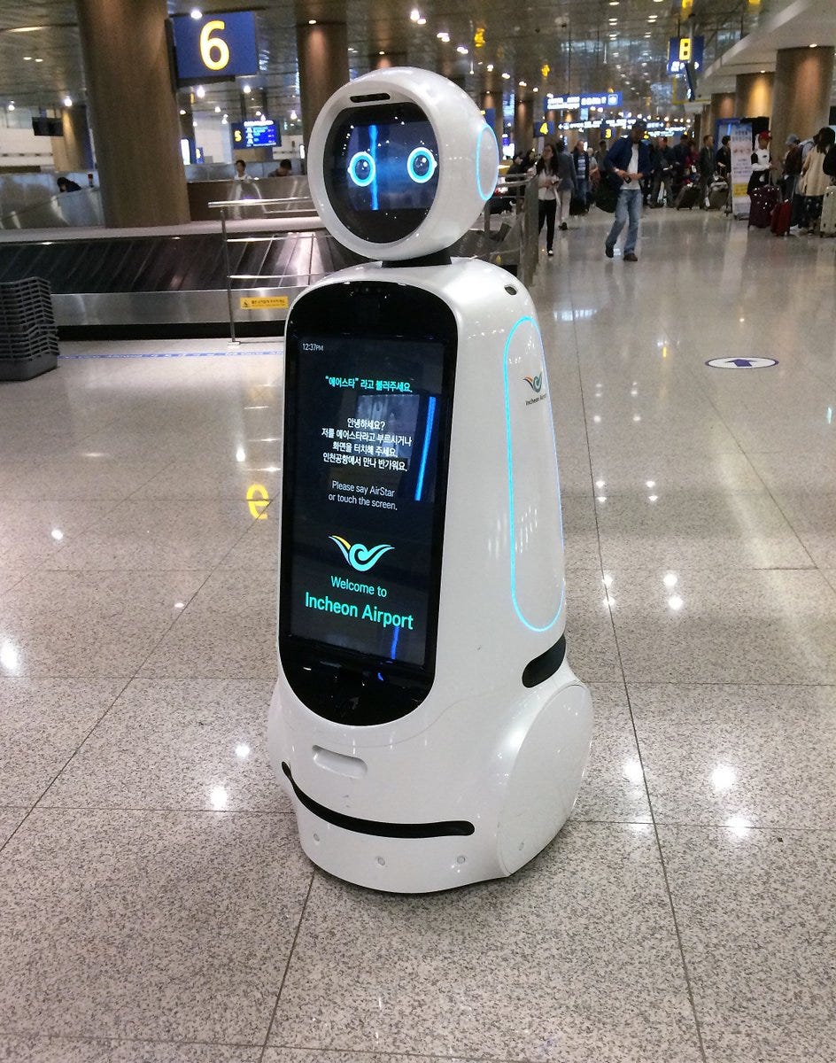 The Robot Airport Workers of Seoul | by Jordan Fraser | Medium