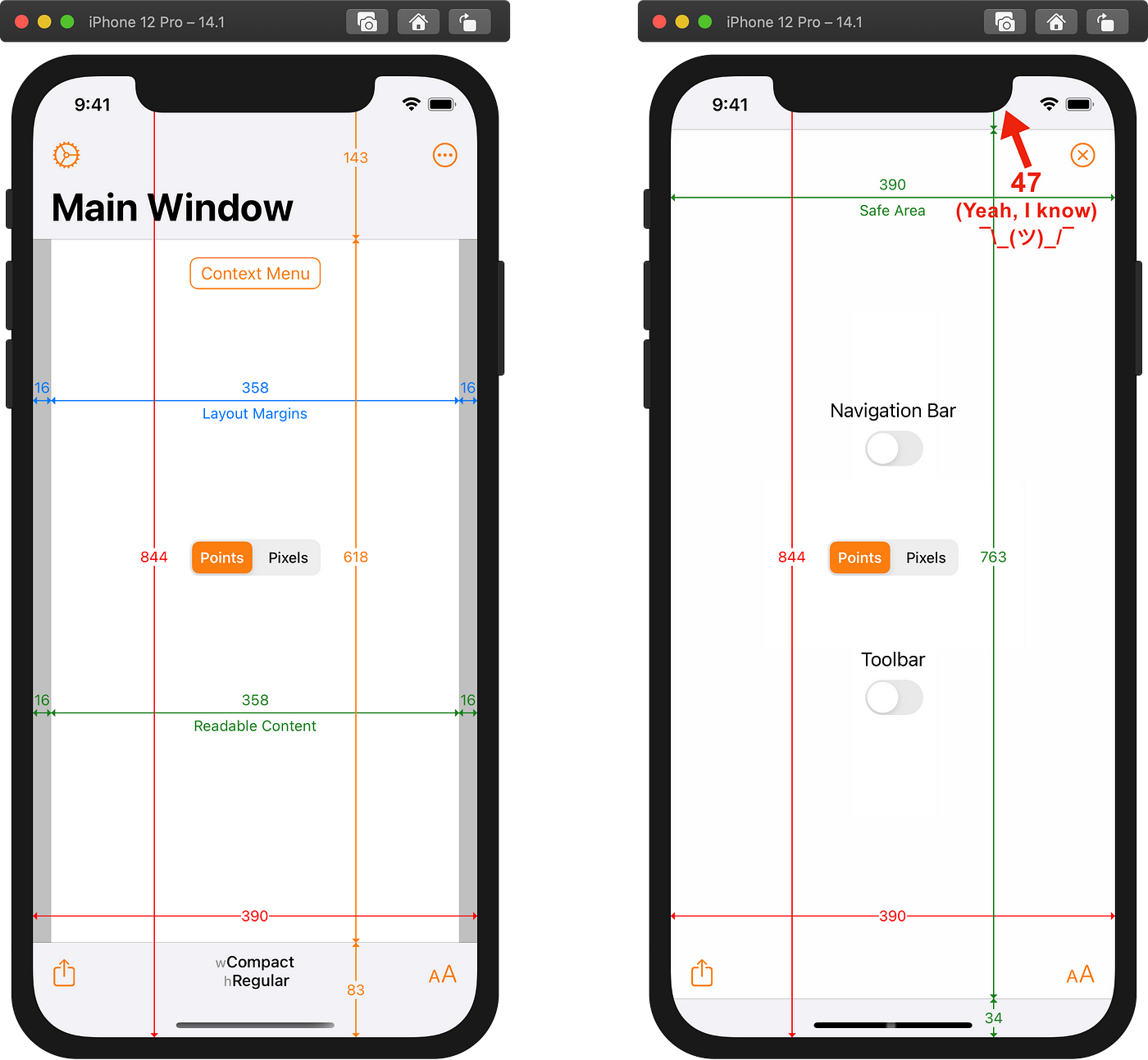 How Ios Apps Adapt To The Various Iphone 12 Screen Sizes By Geoff Hackworth Medium