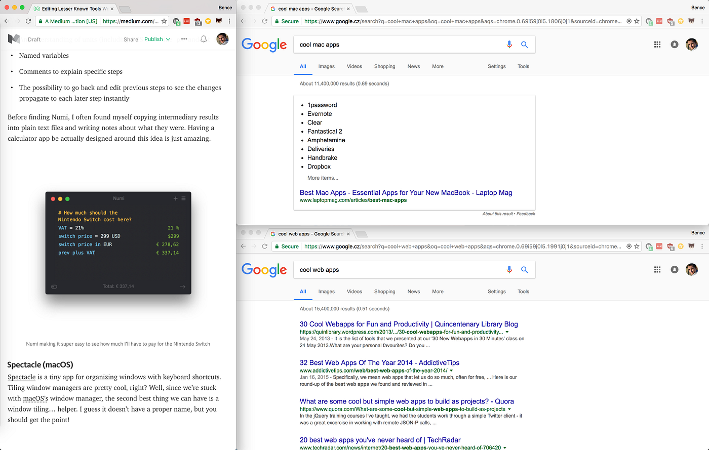 Lesser Known Tools We Love at Kiwi.com, Part 2 of 3: Mac and Web | by Nagy  Bence | code.kiwi.com