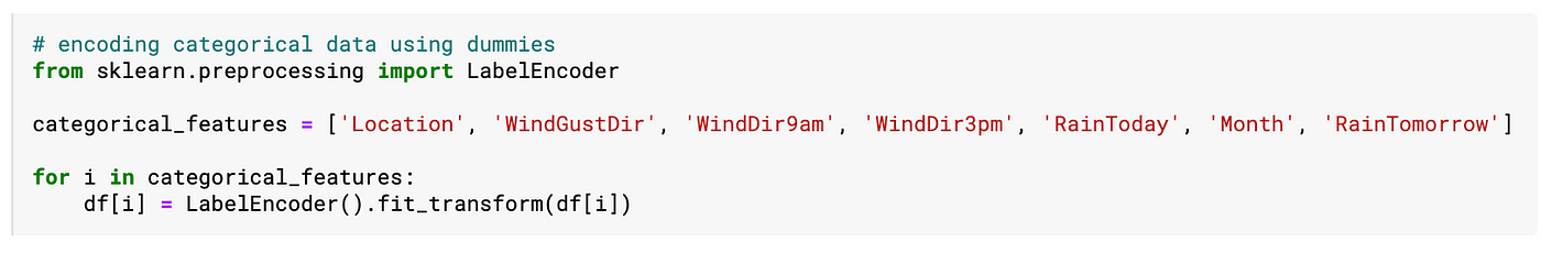 label encoding in python label encoding in python