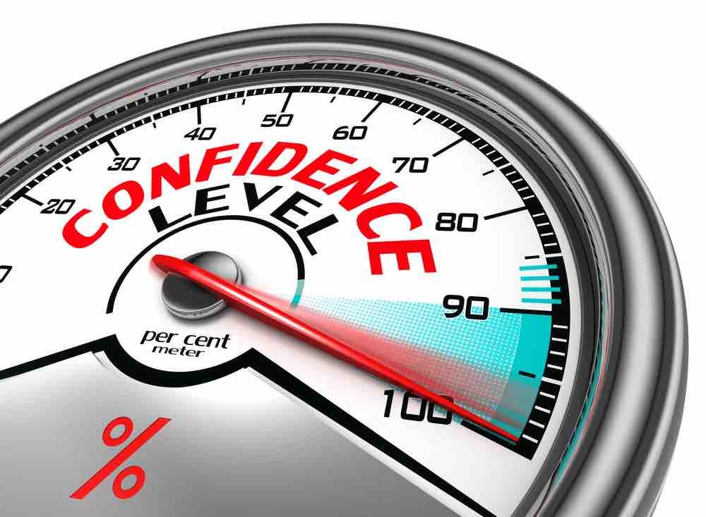 confidence graphic