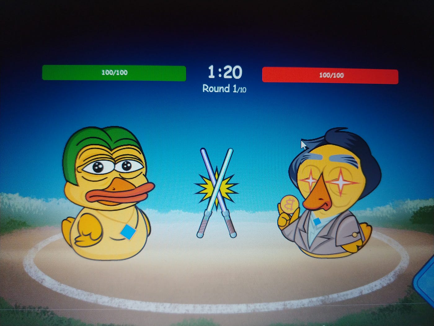Duck Battling