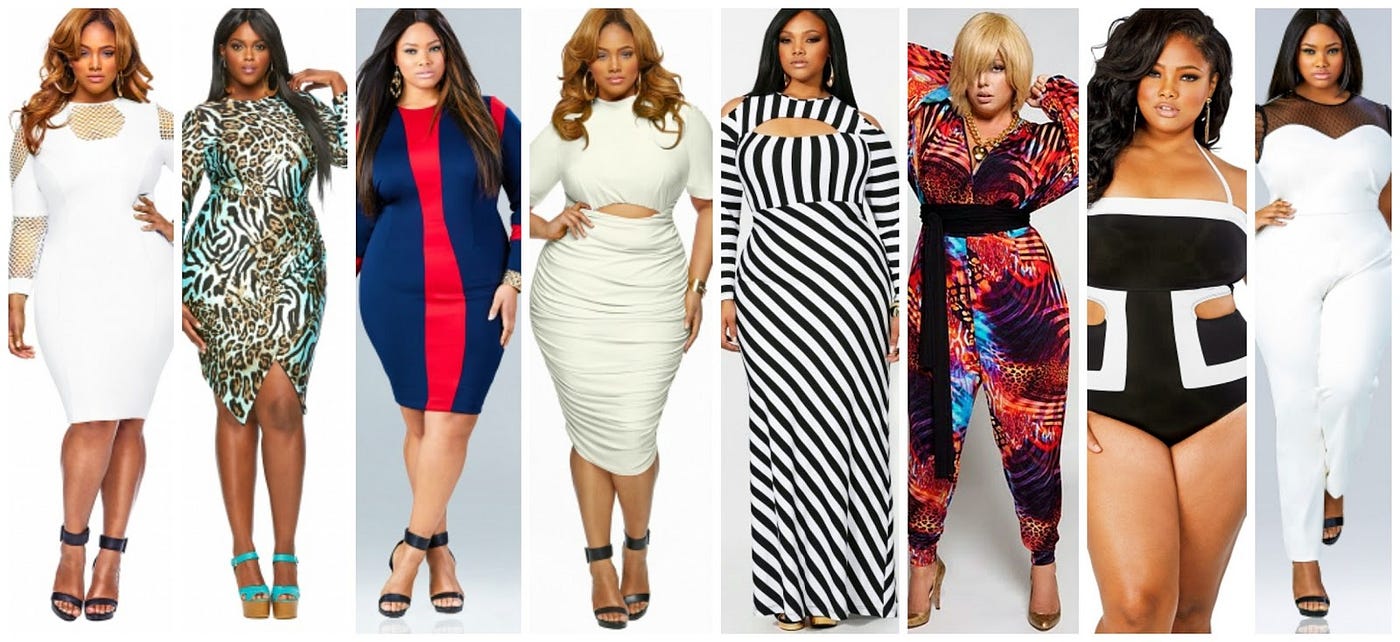 slimming dresses for plus size