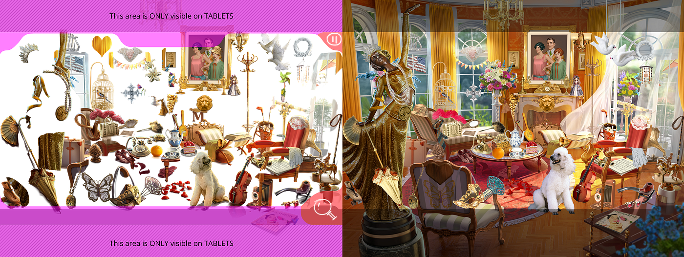 30 Hours of Hard Work : How one Hidden Object Scene Comes About | by ...