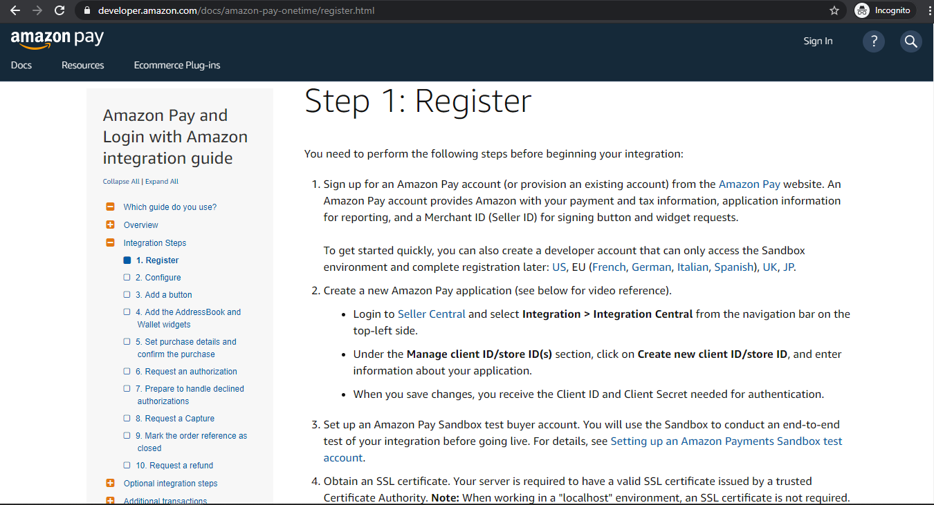 Create an Amazon Pay developer/sandbox account by ANURAG Medium