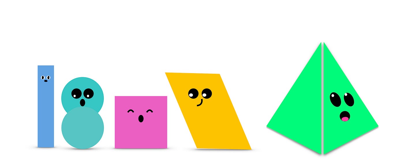 A group of four 2d characters stand close but slightly apart from a 3d bad boss character.