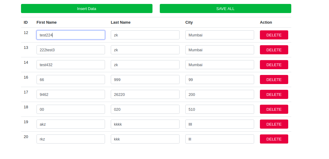 Adding Data to Dynamic Table in Django Using Ajax | by Kotalabhay | Medium