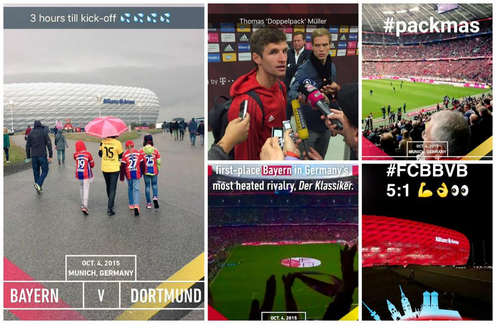 Der FC Bayern siegt auch auf Snapchat | by Philipp Steuer | Medium