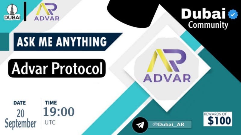 ADVAR PROTOCOL AMA WITH DUBAI COMMUNITY