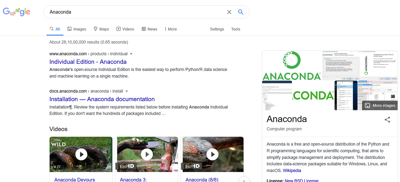 What is Anaconda? What is the difference between anaconda and Python ...
