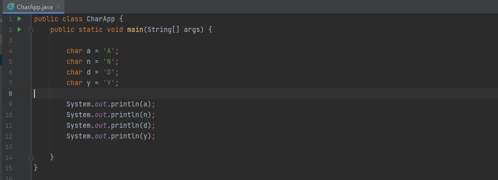 Materi 6. Tipe Data Character di Java | by Yohanes Ardianus Wee | Medium