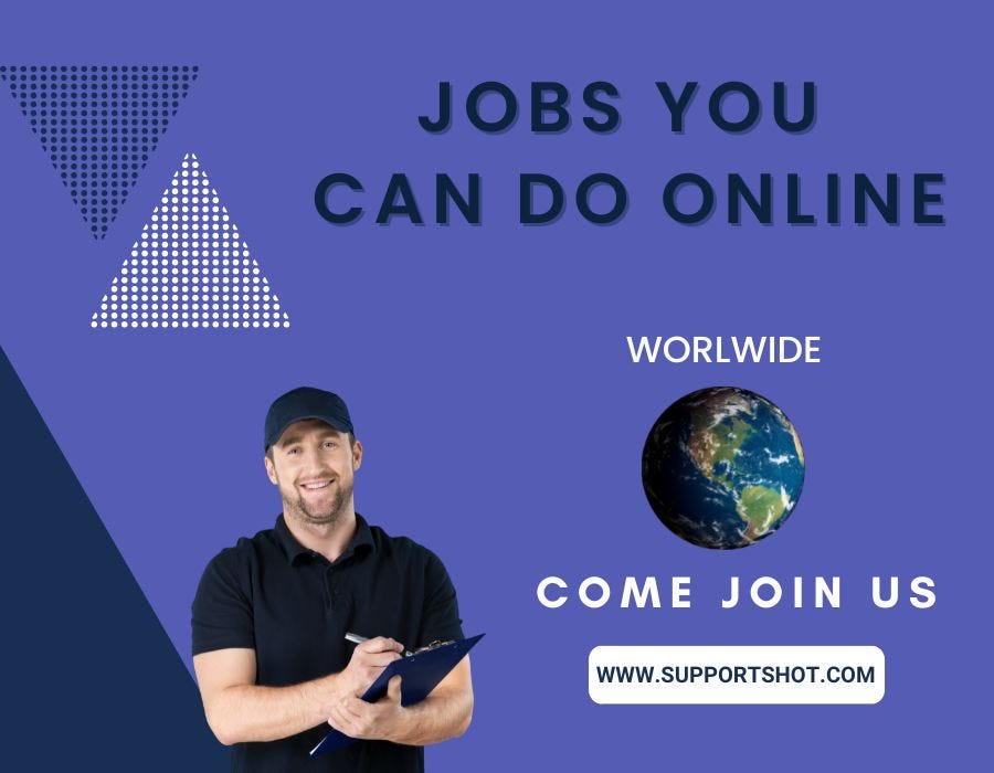 JOBS YOU CAN DO ONLINE