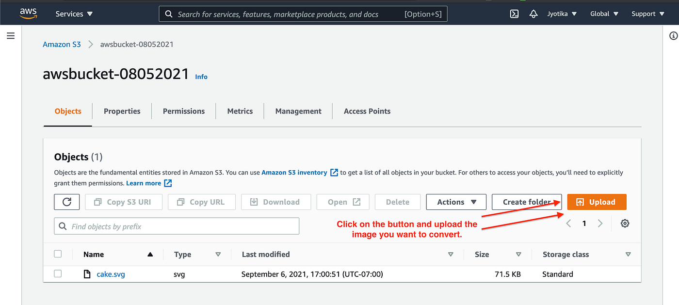 Intro to AWS Use NodeJS to GET & PUT files into S3 buckets by
