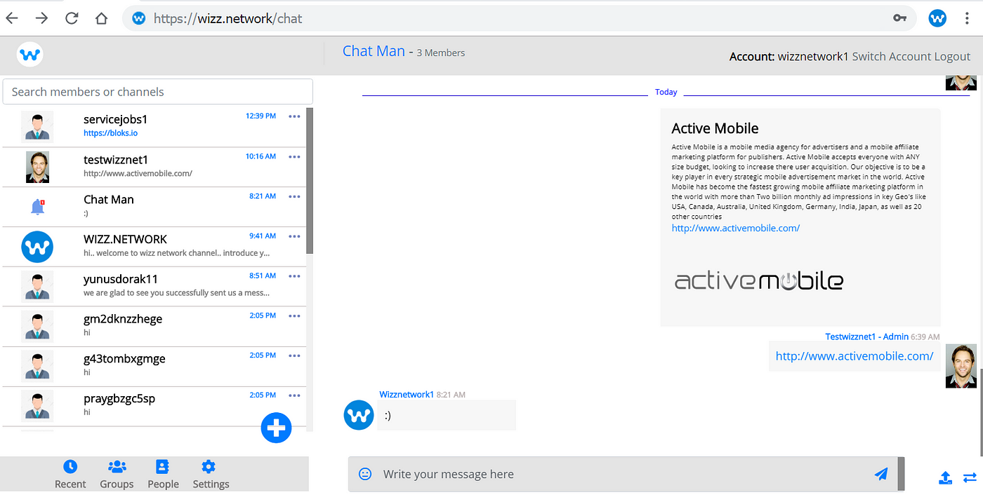 WIZZ CHAT Beta Launch!. WIZZ NETWORK — Leveraging EOSIO for a… by