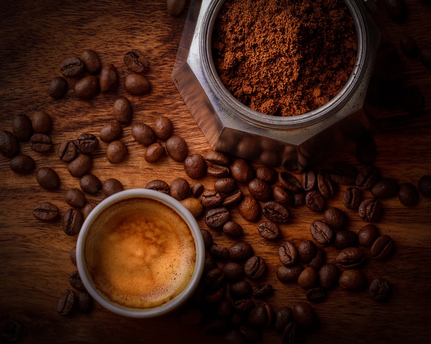 freshly made coffee