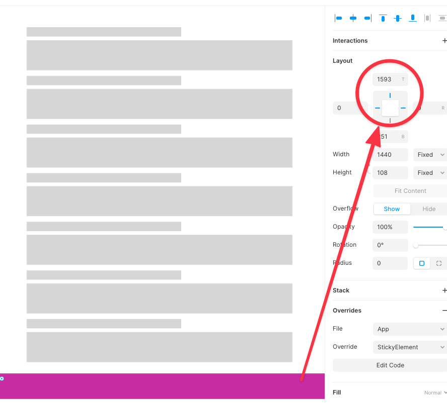 Creating a sticky element on your Framer prototype, simulating native ...