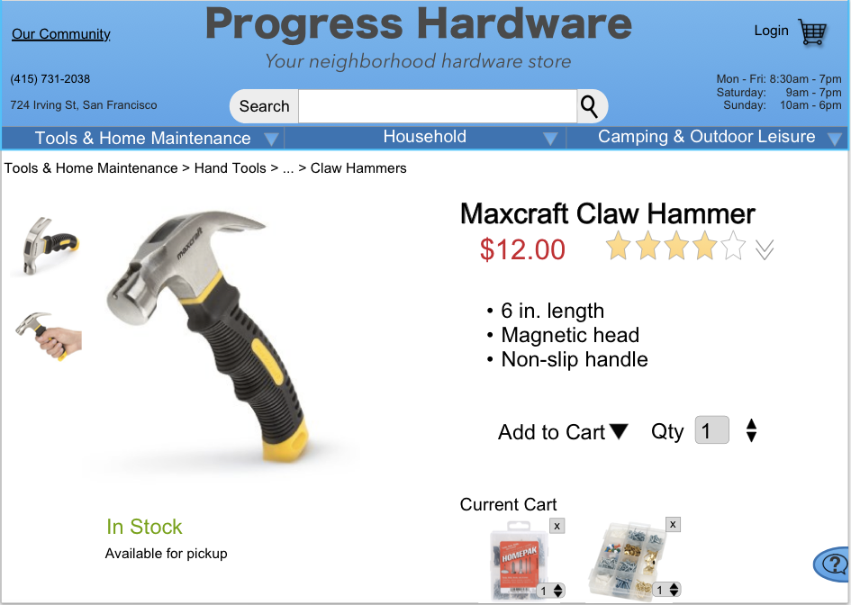 Case Study Progress Hardware. Helping a humble hardware store make