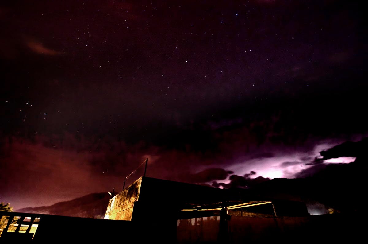 Weekend Diversion Lightning Nightscapes Starts With A Bang! Medium