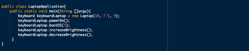 OOP Concepts explained with real world scenario with Java code ...
