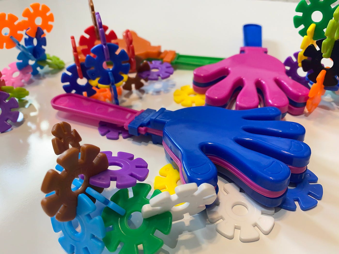 Clapper and workshop toys