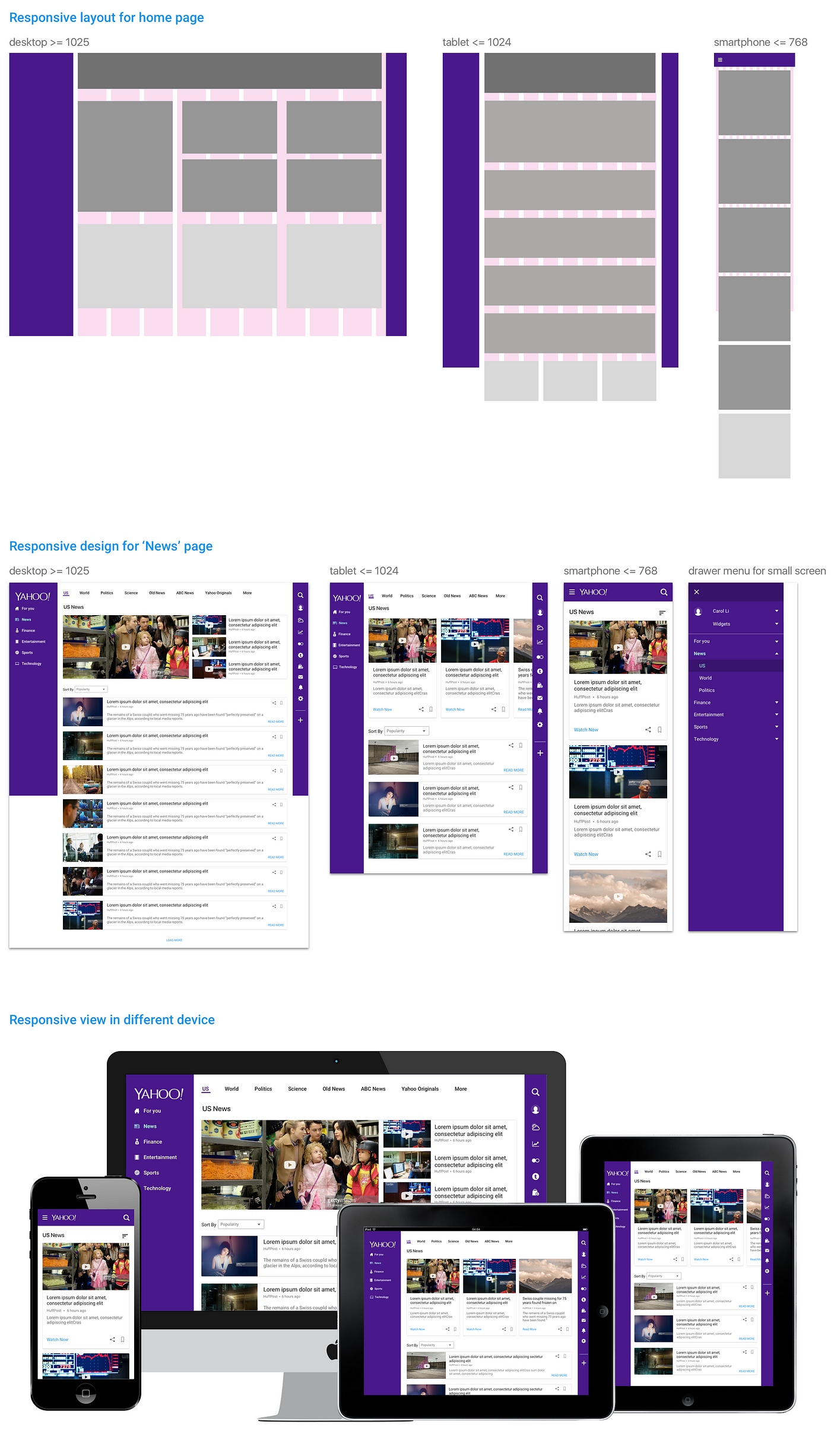 Yahoo Home Redesign Recently I Ve Been Asked To Complete A By Carol   1*oC50OUfISryedZZcUJZzxQ@2x 