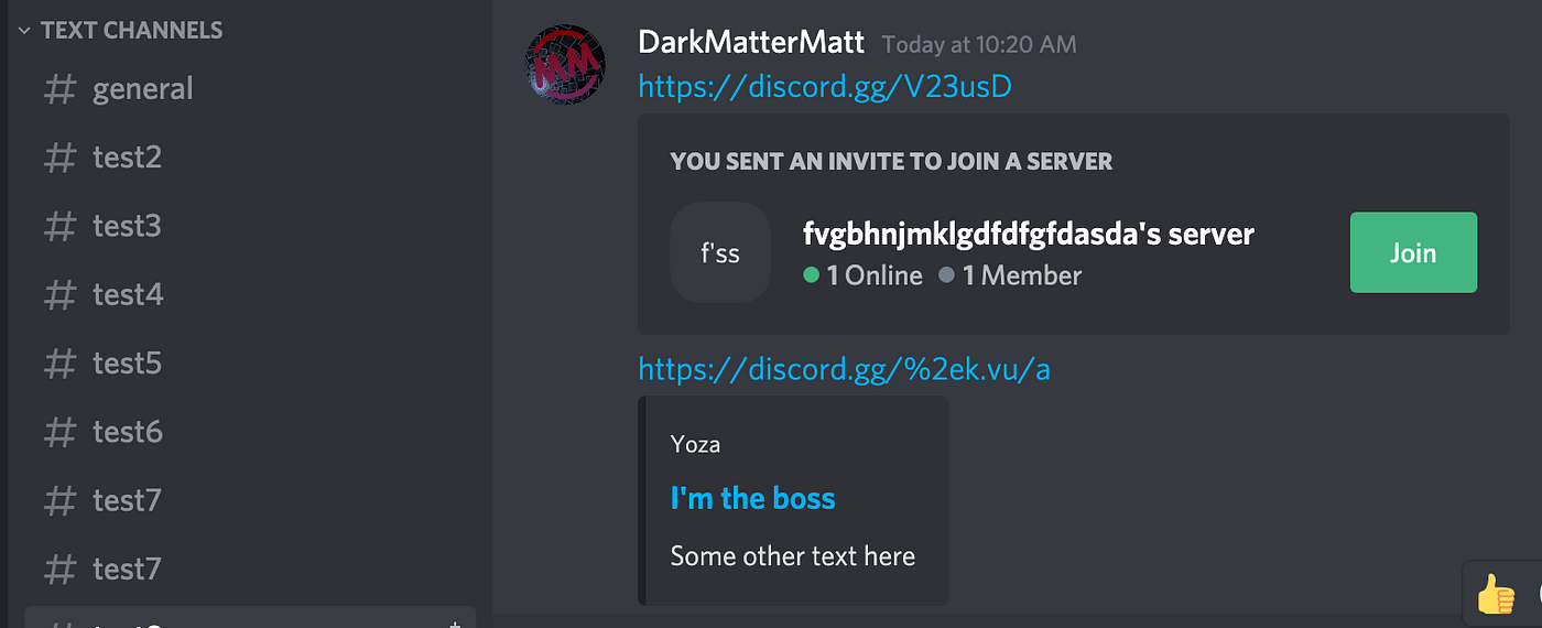 Генератор embed discord