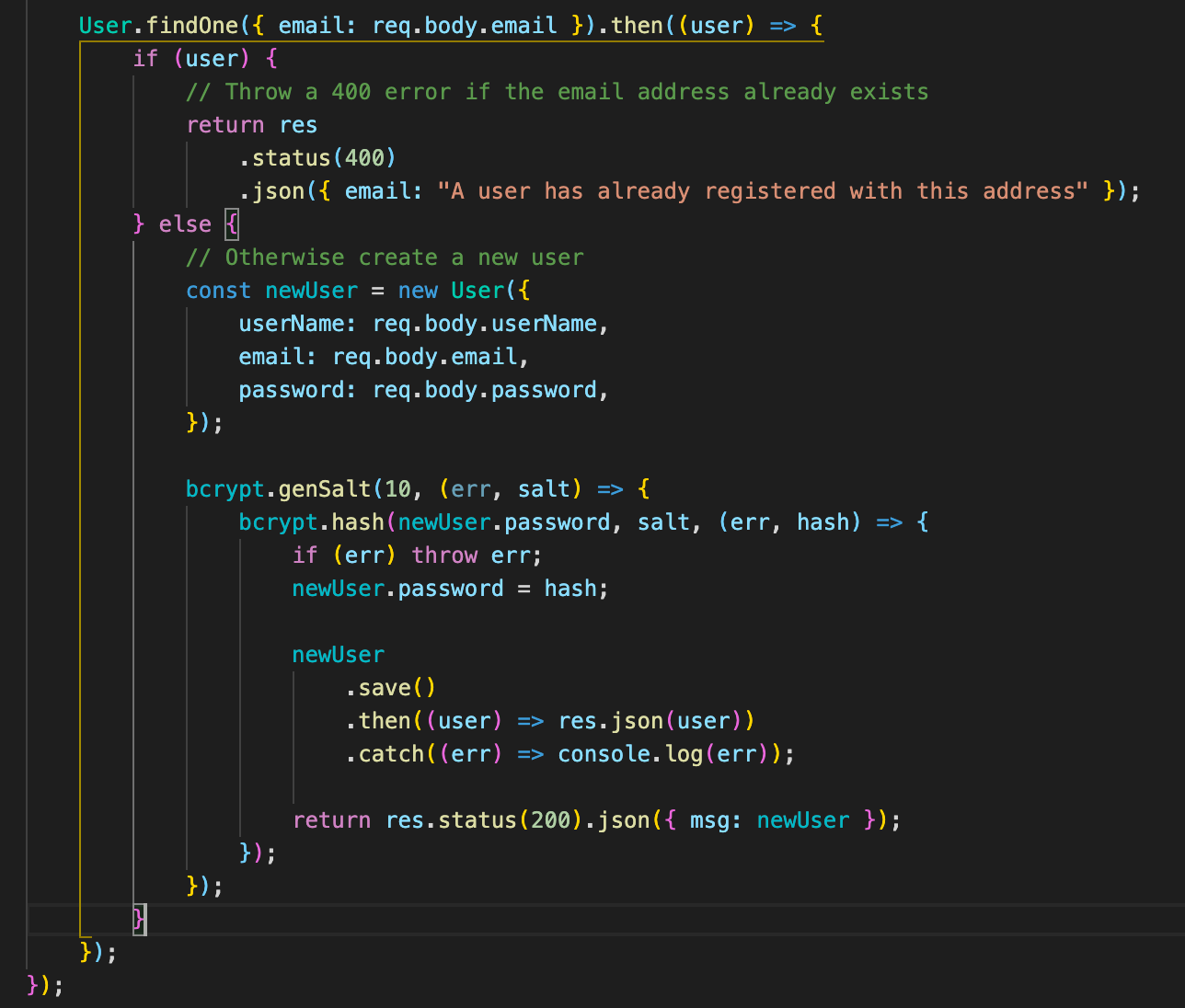 Node.js with bcrypt. As we saw in the previous article about… | by Soufiane Oucherrou | Medium Node.js with bcrypt. as we saw in the previous article about… | by soufiane oucherrou | medium