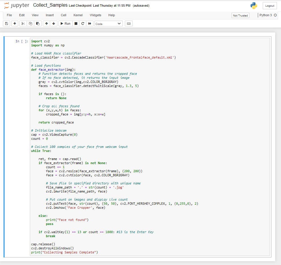 Facial recognition using python : | by Aanchal Bhandari | Medium