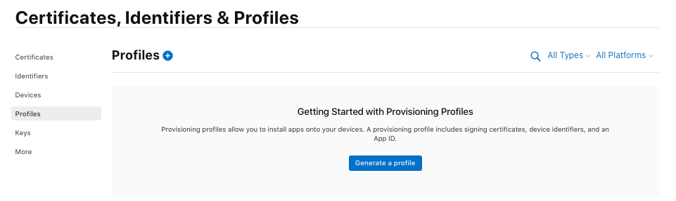 How to create In-House Distribution Provisioning Profile? - Sachin Khard -  Medium