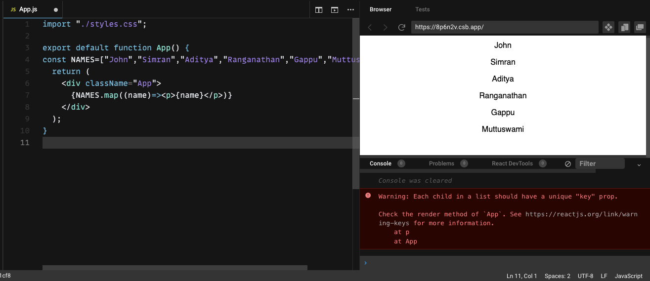 Why adding Key is important in ReactJS? Let’s Find Out ! | by Suraj Rai ...