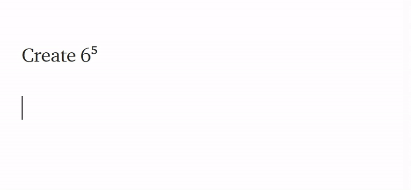 how to make a superscript o i how to make a superscript o i