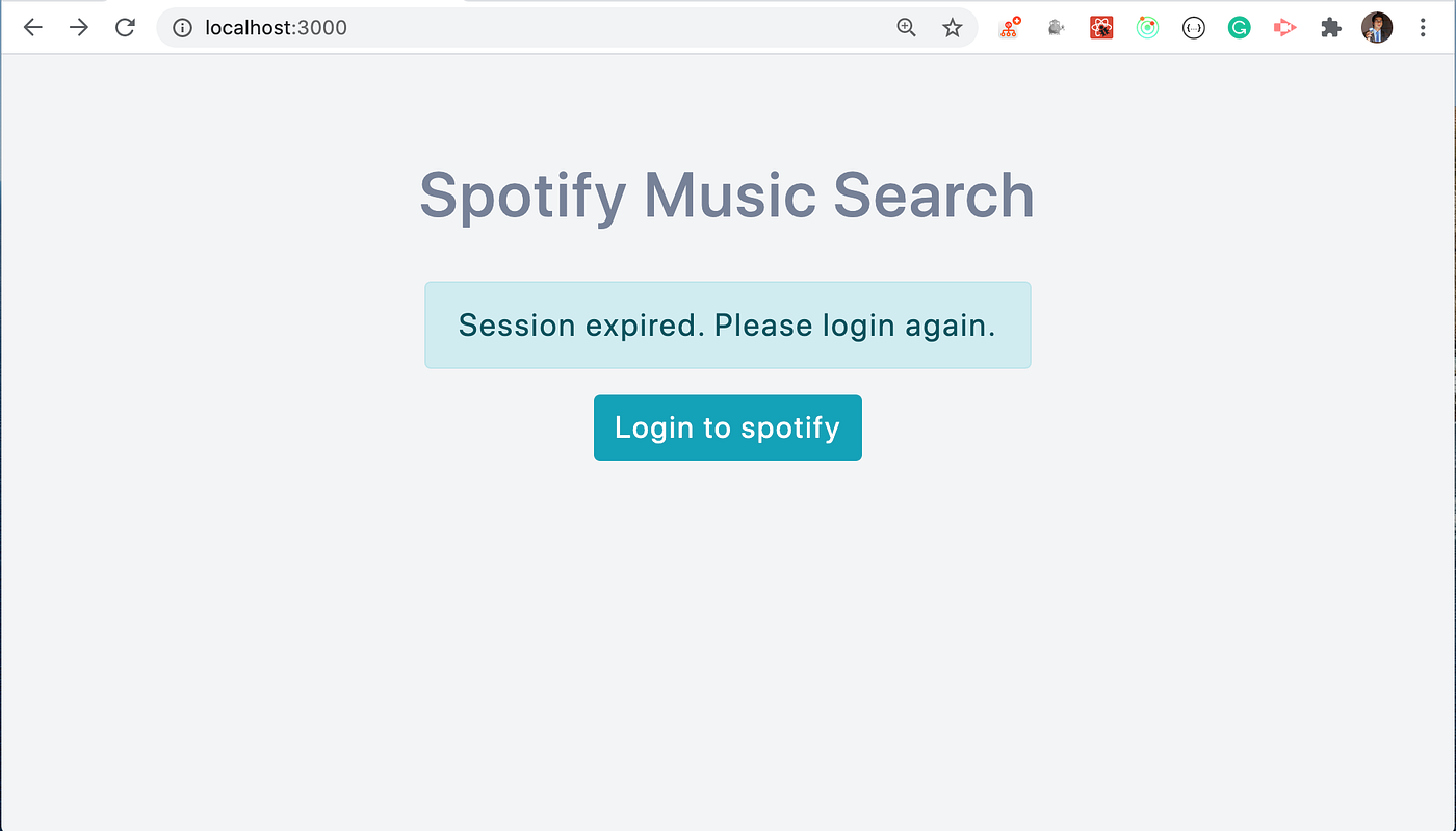 How to Create a Spotify Music Search App in React | by Yogesh Chavan |  Level Up Coding