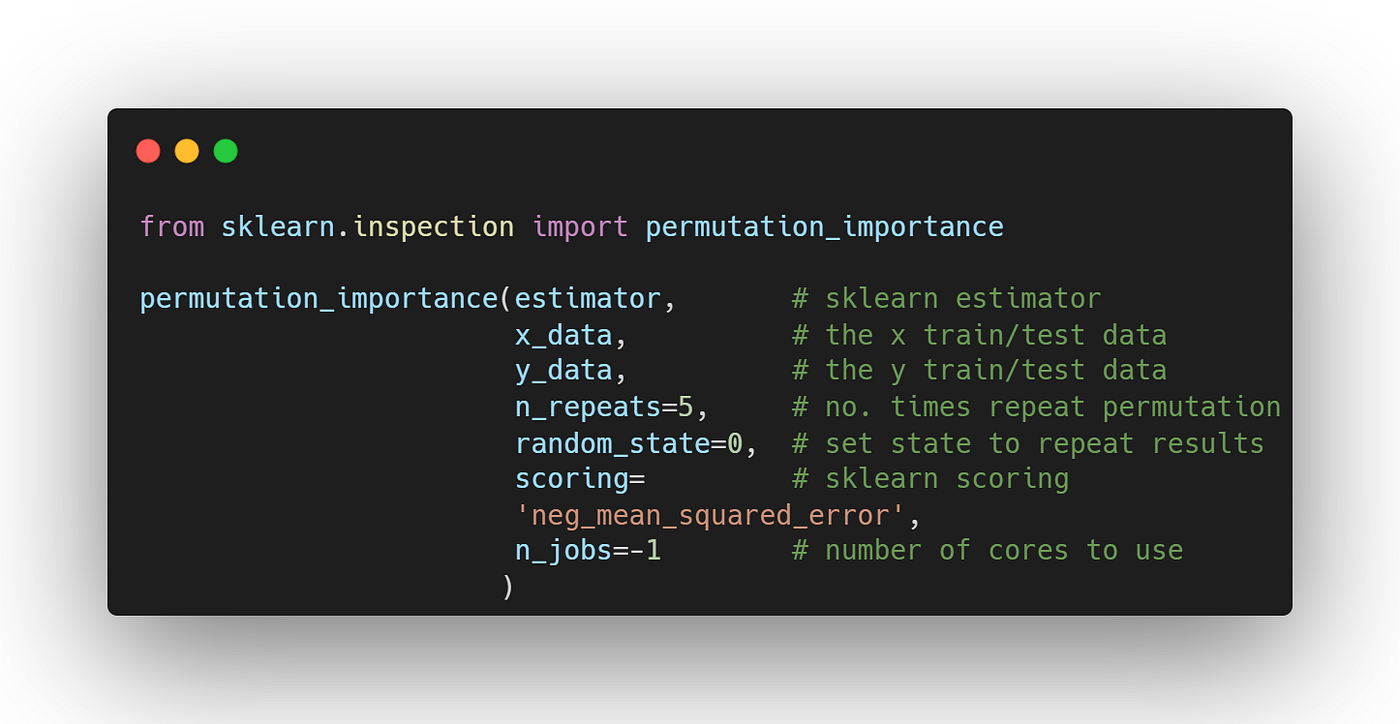 Feature Importance for Any Model using Permutation | by Taylor Jensen ...