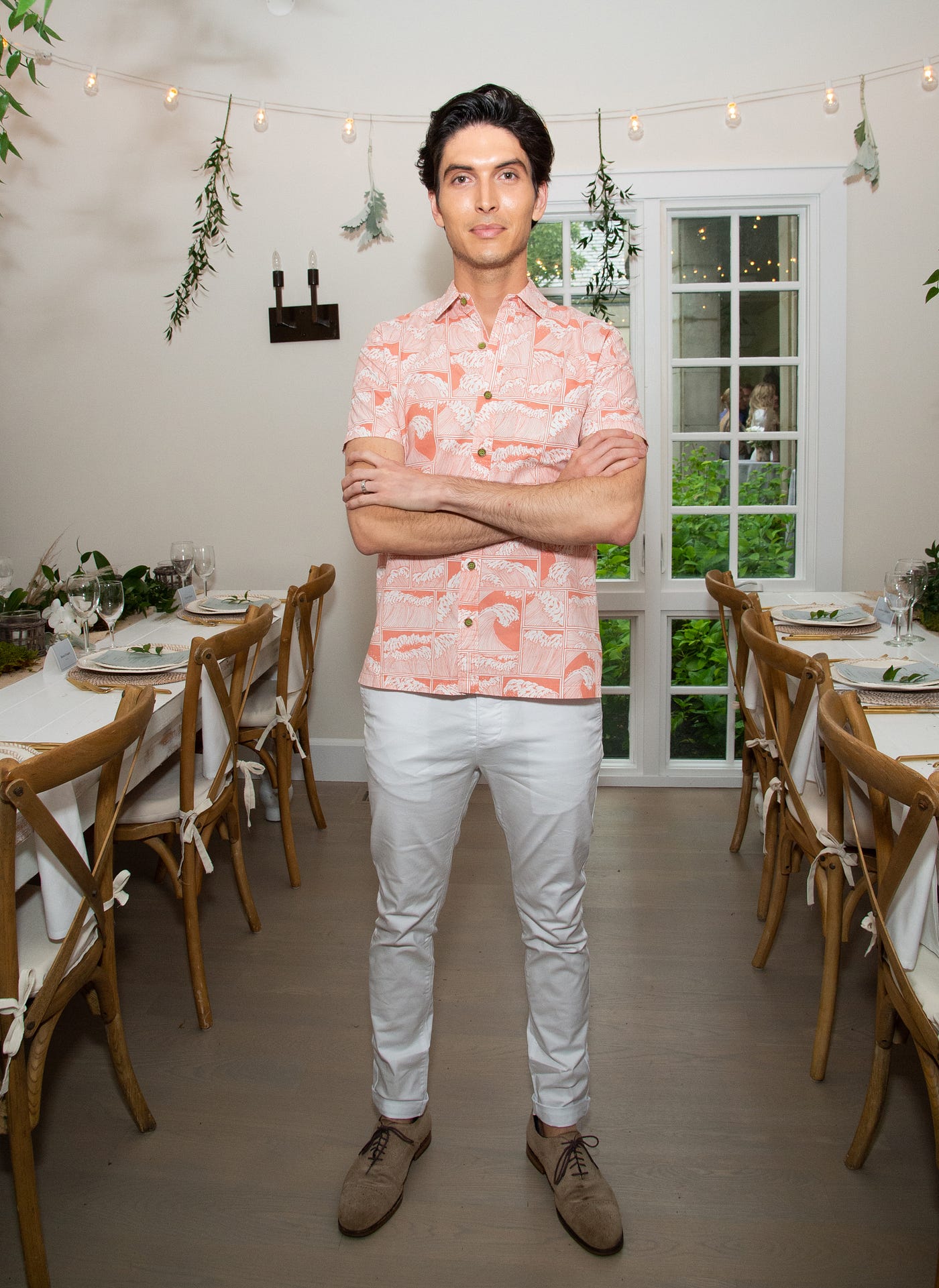 Noa Santos attends the Hamptons Magazine Celebration with Debra Messing on June 13, 2019 in East Hampton, New York.