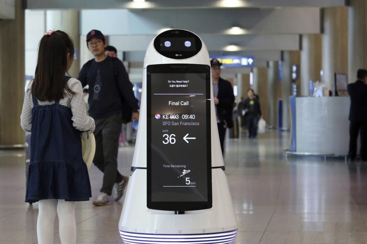 The Robot Airport Workers of Seoul | by Jordan Fraser | Medium