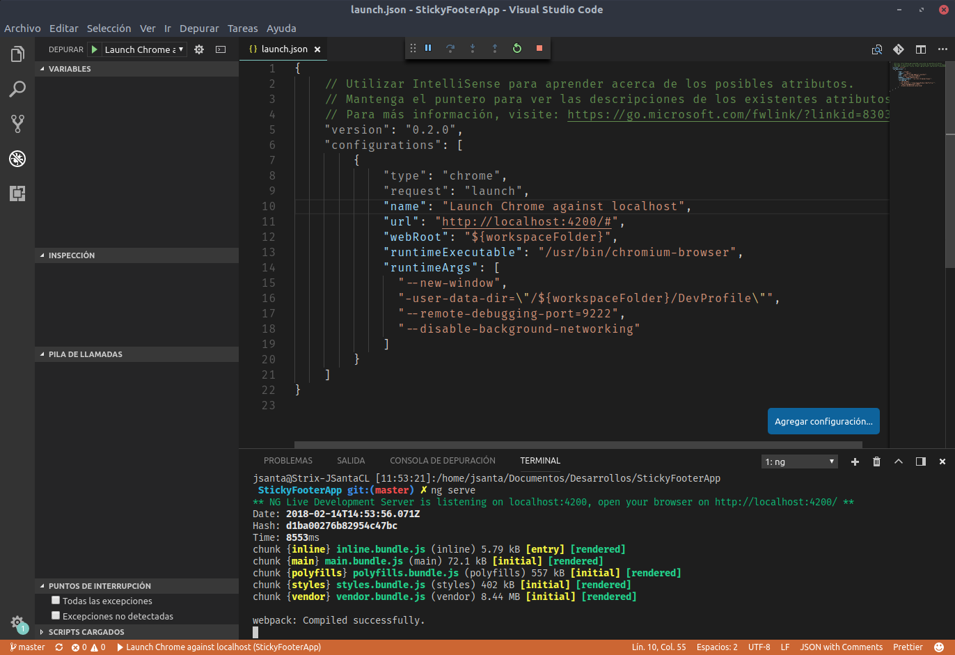 How to debug an Angular app using VS Code and Chromium | by Jose I ...