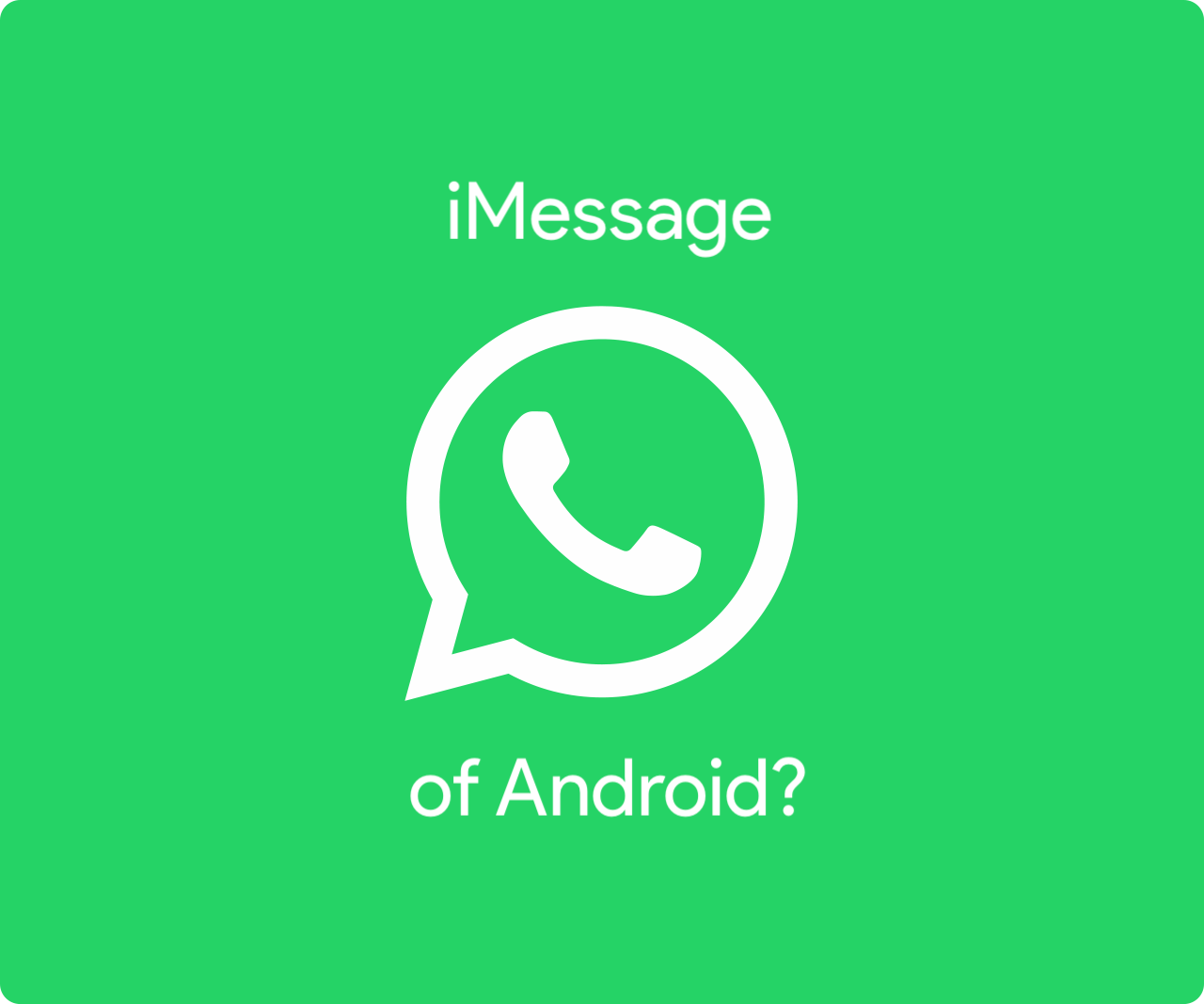 app like imessage for android