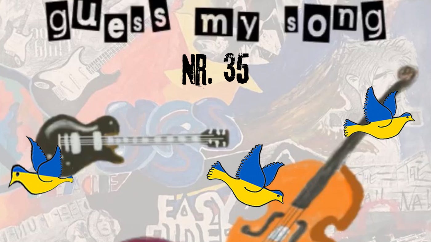 Title picture Guess my Song №35