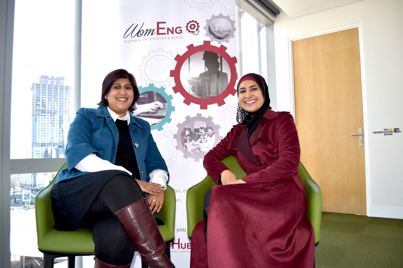 Hema Vallabh and Naadiya Moosajee - two of South Africa's most prominent women in STEM