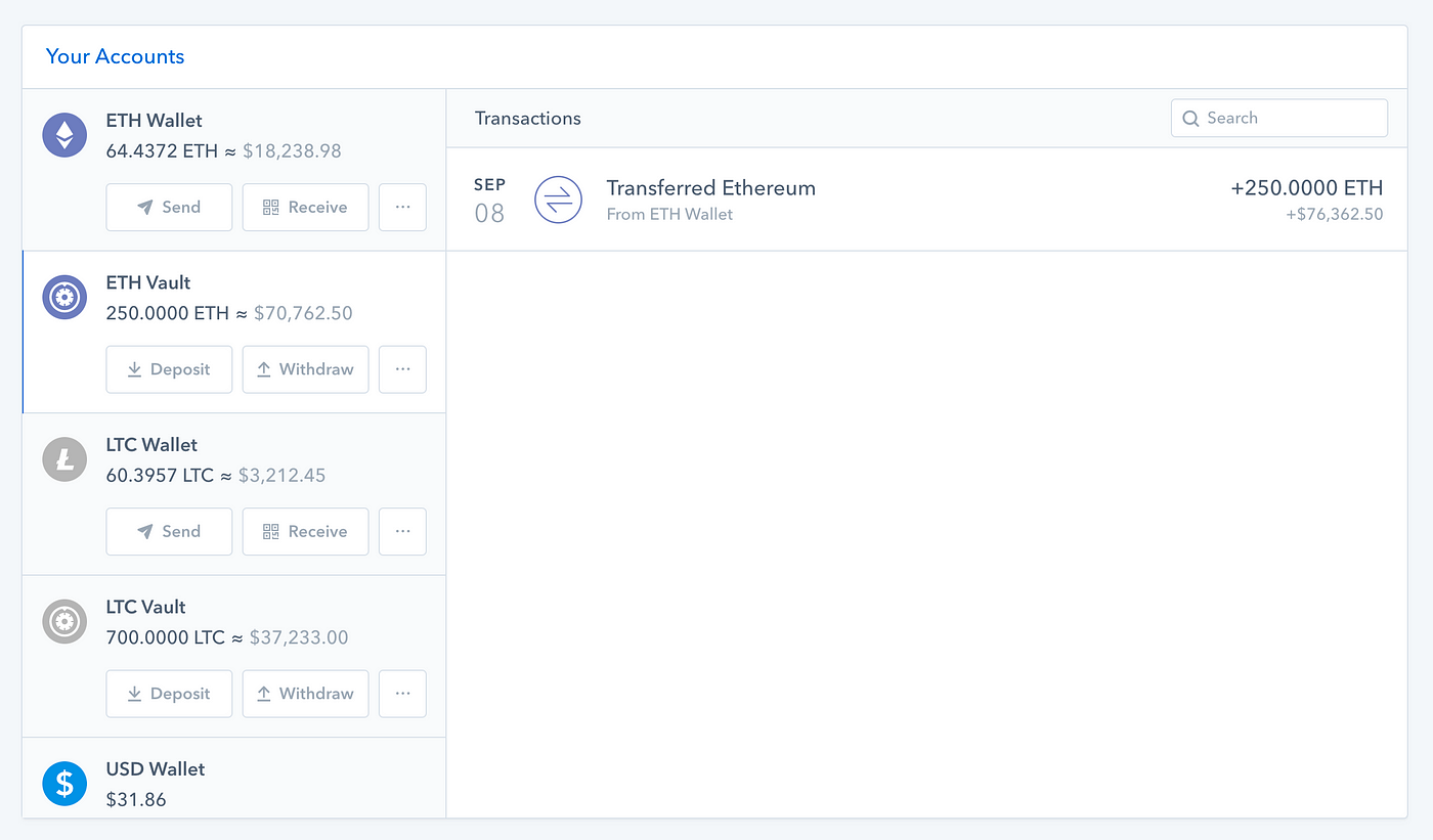 Announcing Ethereum & Litecoin vaults | by Jesse Pollak ...