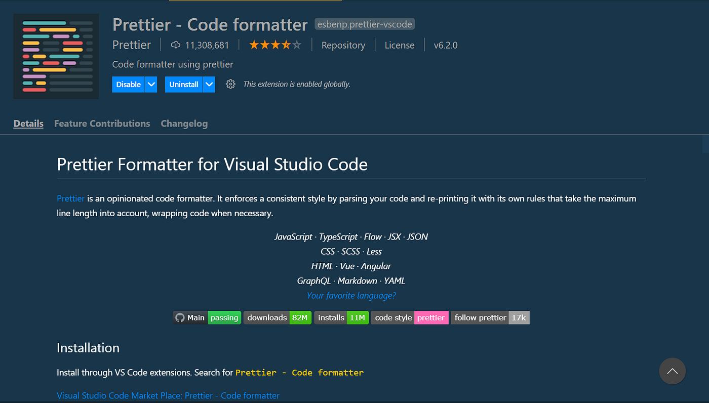 My Top 5 VS Code Extensions.. It's awful when you are working on a… | by  Sameer Katija | Medium